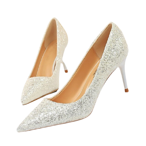 Glitter Pumps